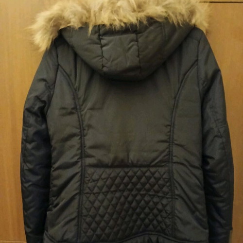 Zac&Zoe blue jacket like new, size 38/M, waterproof with fur