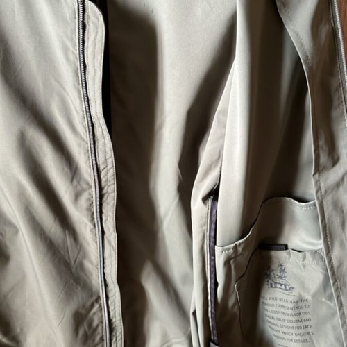 Pull & Bear men's lightweight bomber jacket used, khaki, size S