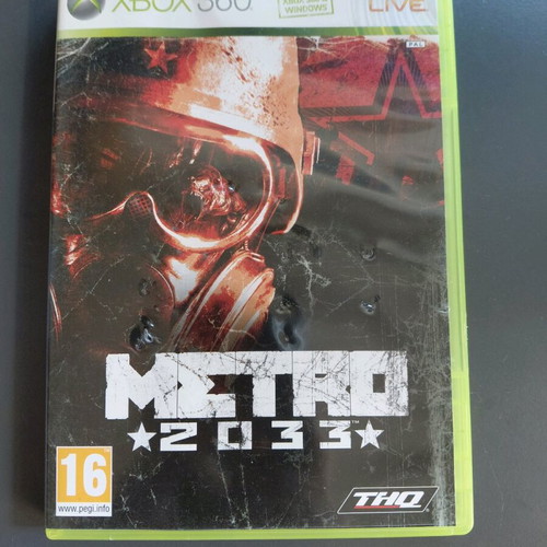 Xbox 360 Metro 2033 CD used