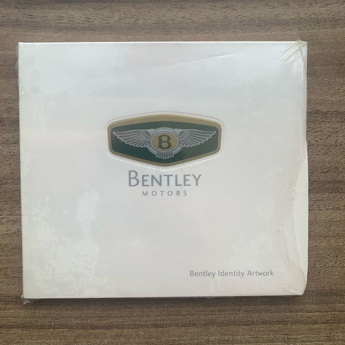 Bentley Identity Artwork CD-Rom 2000 sealed, collectible automotive memorabilia