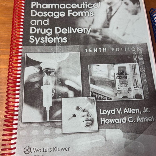 Pharmaceutical Dosage Form and Drug Delivery Systems book like new