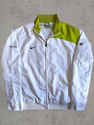 Nike Total 90 Track Jacket men’s large like new, white-acid green