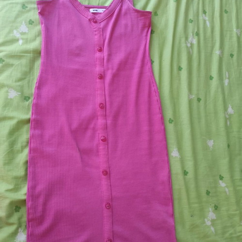 Barbie style women's midi dress Medium new with gift necklace