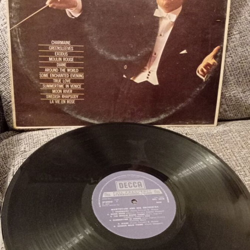 Mantovani's Golden Hits vinyl record used