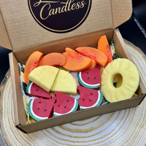 Summer Box Wax Melts by Lumiera Candless, new, fruit scents