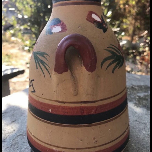 Samiotiko ceramic used, clay from Samos