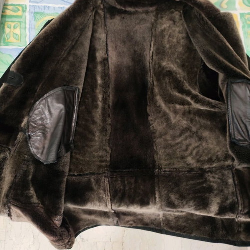 Pellessimo winter coat with fur new, size XL