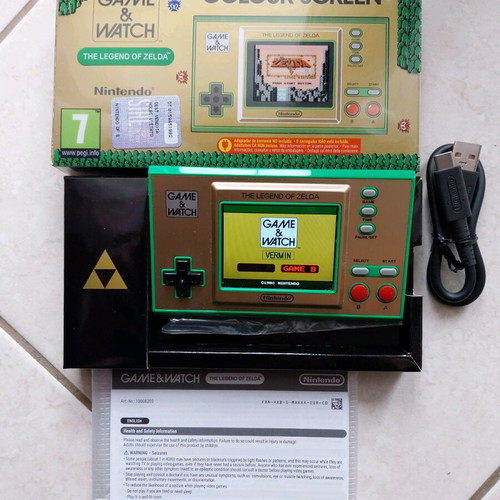 Game & Watch The Legend of Zelda like new, limited edition Nintendo console