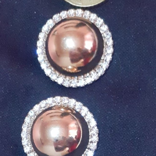 Swarovski decorative buttons new, pack of 2