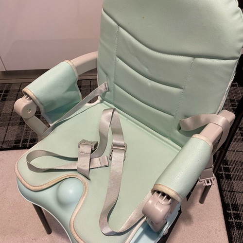 Kikka Boo Pappo Mint baby feeding seat like new
