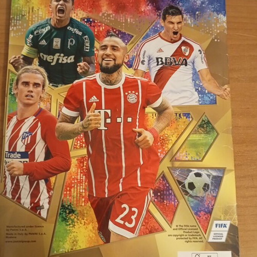 Panini Fifa 365 2018 football album used, complete