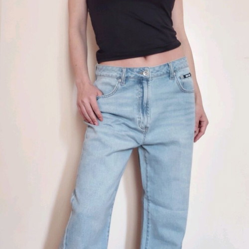 DKNY women's baggy jeans light blue, new, size L