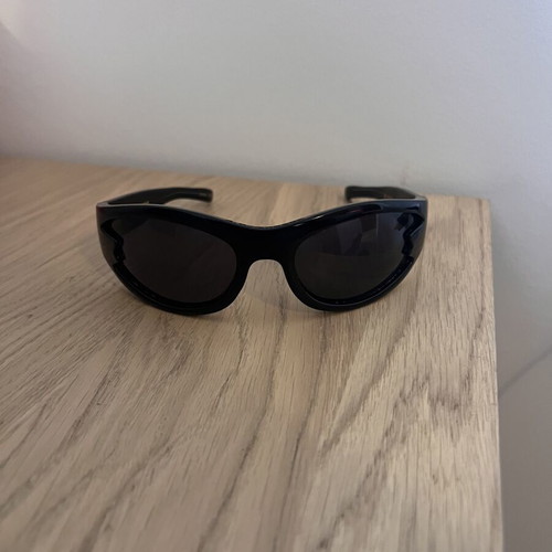 A.Kjaerbebe BLAST sunglasses, shiny black with dark lenses