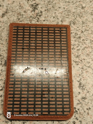 Card holder new, brown