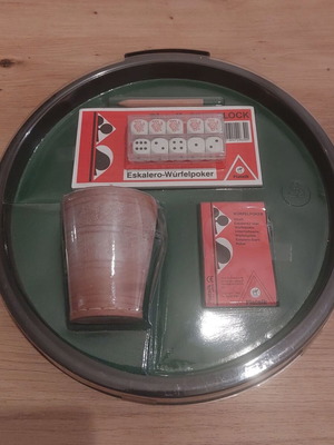 Σετ ζάρια Piatnik Eskalero Würfelpoker καινούργιο