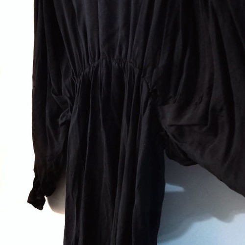 Zara tunic dress XXL used, black made of Tencel fabric