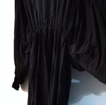 Zara tunic dress XXL used, black made of Tencel fabric