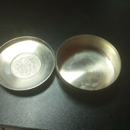 Ilias Lalaounis Silver Pill Box 925 Used, Vintage