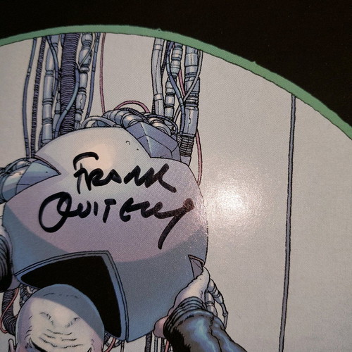 New X-Men #138 used with Frank Quitely signature