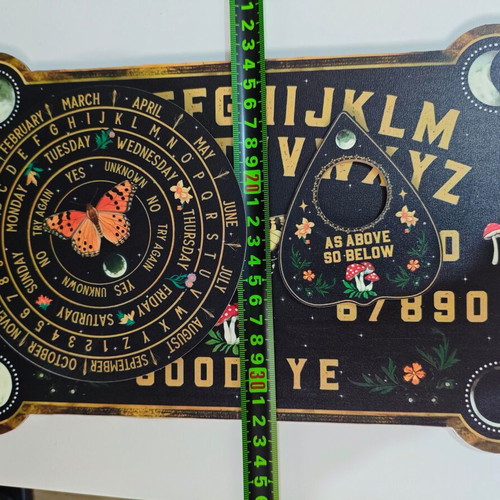 Vintage Ouija board like new with butterfly and moon phases