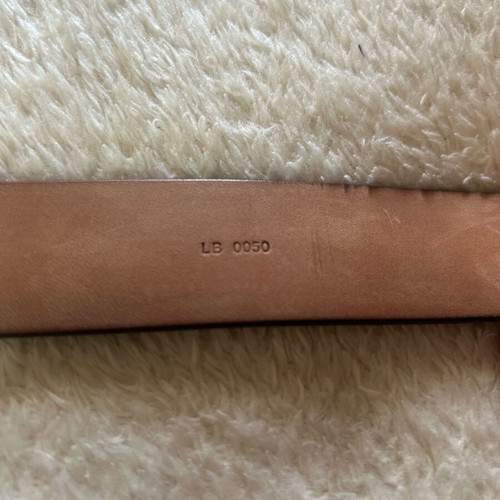 Louis Vuitton belt used, women's, brown, size 90