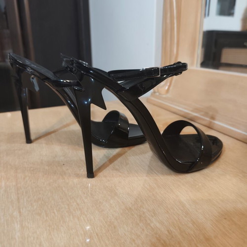 Giuseppe Zanotti high heels, black, size 39.5