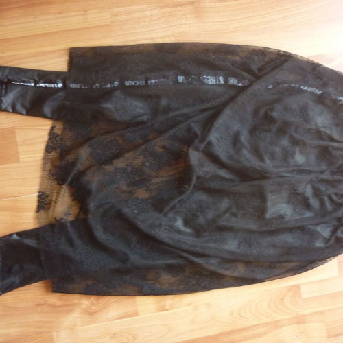 Leggings with lace overlay for dance like new