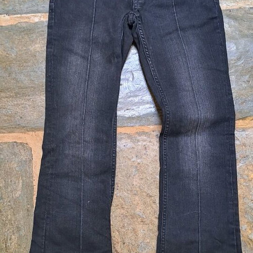 Black bootcut jeans H&M unused, size XS for girl 13-14 years