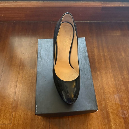 Feng Shoe black pumps size 41, 12 cm heel, like new