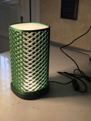 Minimal table lamp like new, decorative with USB and type C
