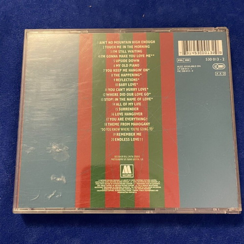 Diana Ross Motown's Greatest Hits CD like new, pop