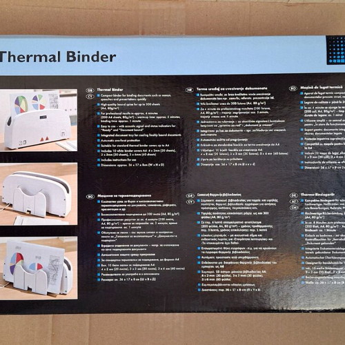 Thermal binder new, binding machine