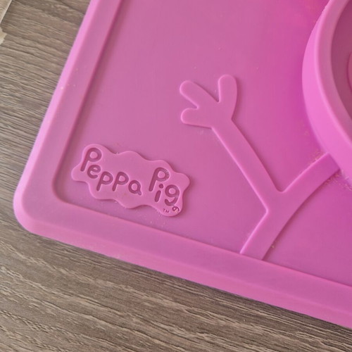Peppa Pig Silicone Plate like new, Limited Edition