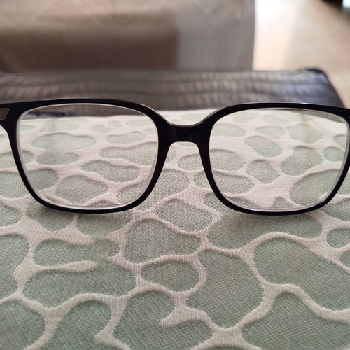 Nemesi NMCL105 C3 acetate eyeglass frame like new, dark blue transparent
