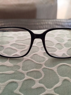 Nemesi NMCL105 C3 acetate eyeglass frame like new, dark blue transparent