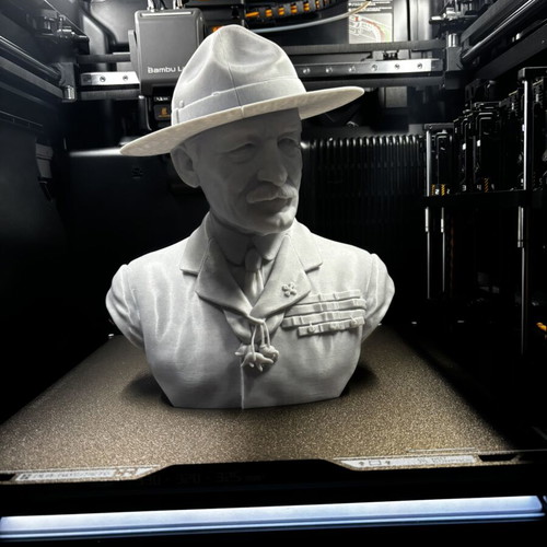 3D Personalized Bust from Photo 30cm, new