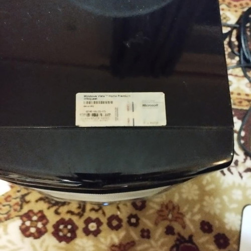 Desktop PC used with Vista without monitor