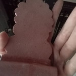 Red ceramic decorative items handmade, high quality