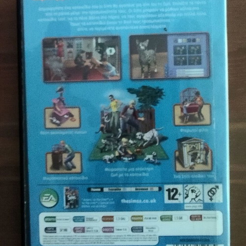 The Sims 2 Pets PC used simulation game