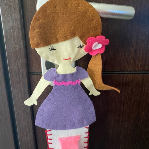 Handmade hair accessory holder like new