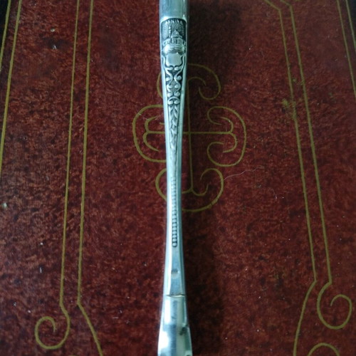 Silver Vintage Cigarette Holder like new, 12 cm, 800 hallmark