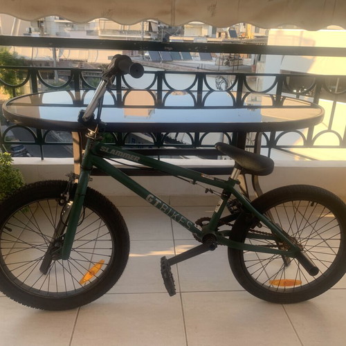 BMX bike like new with front and rear suspension, 20 inch wheels
