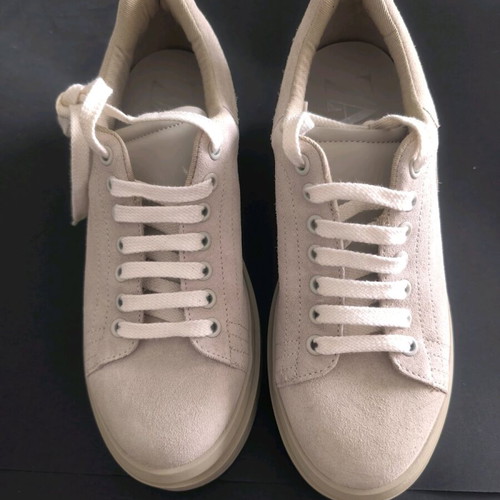 Zara Suede Sneakers new, beige, size 37