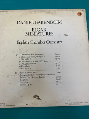 Daniel Barenboim double record used