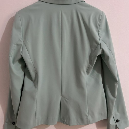 Zara Mint Green Tailored Blazer, Size EUR 40 / US 8