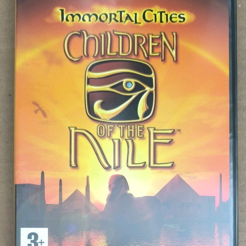 Immortal Cities Children Of The Nile PC game like new with strategy guide CD