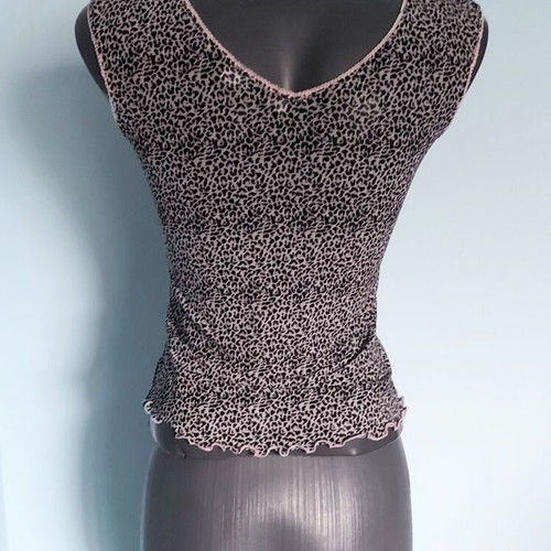 Terranova leopard print bustier top like new