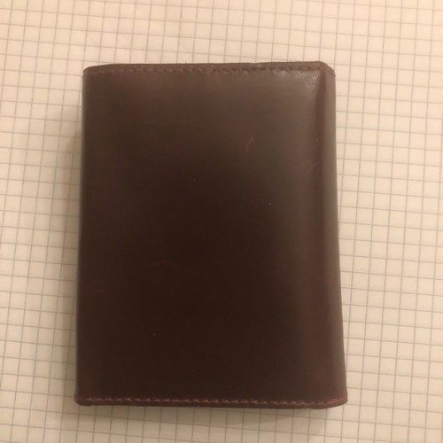 Leather double key wallet new