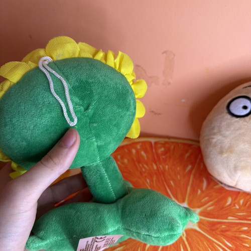 Plants vs Zombies Plush Set Sunflower & Wall-nut like new