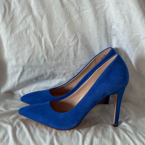 Only pumps new, blue, size 41 pointed toe